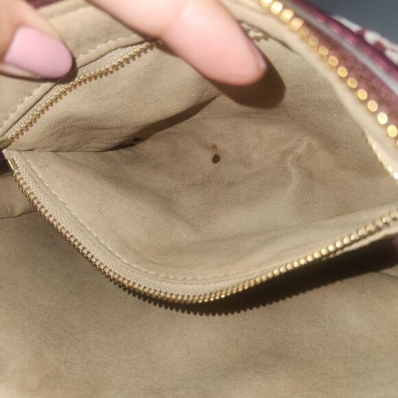 Tory Burch T Monogram Chenille Studio Shoulder Bag - Picture 11 of 11